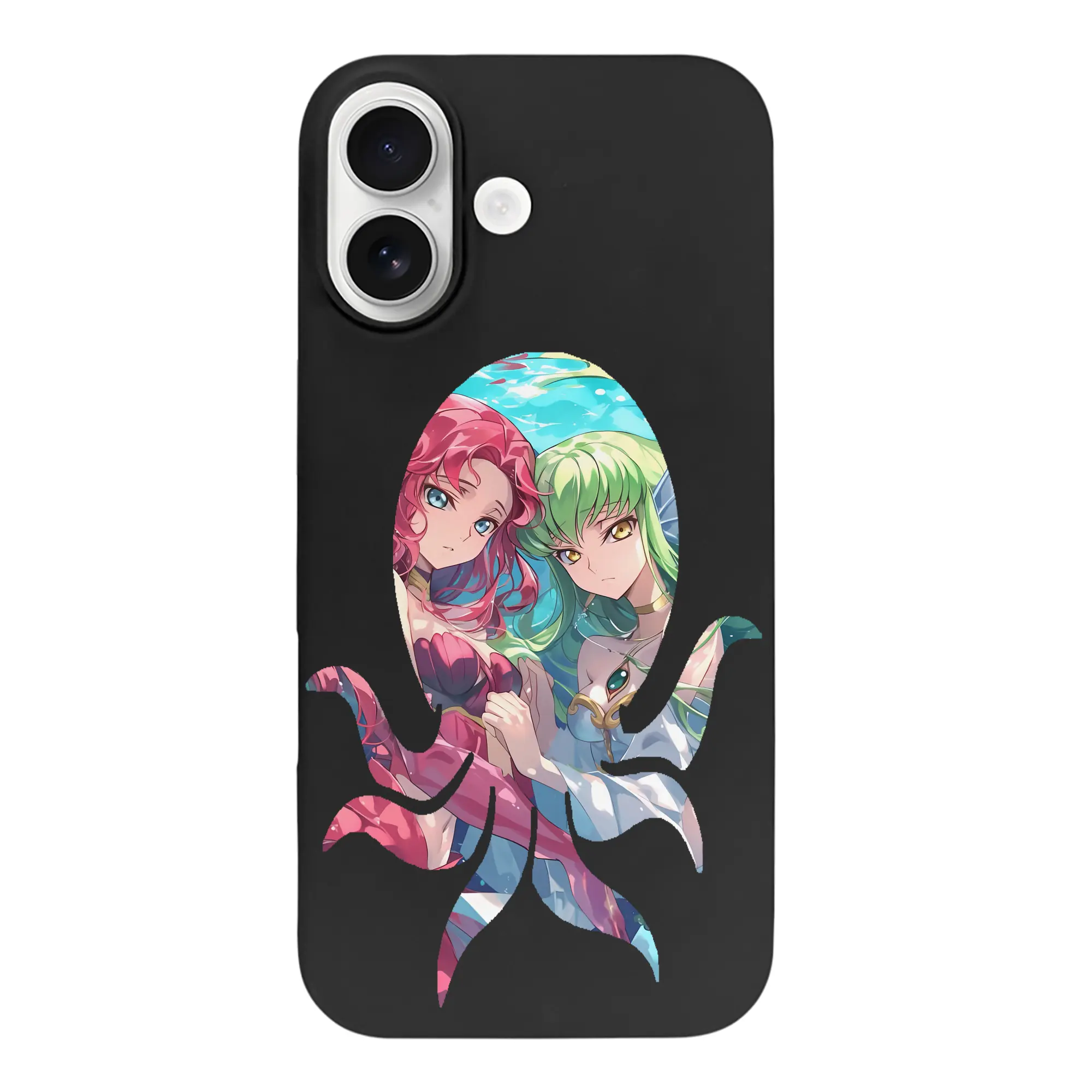 コードギアス 反逆のルルーシュ グッズ ユーフェミア・リ・ブリタニア - iPhone 17 シリーズ シリコンケース 薄型 耐衝撃 指紋防止 ソフトタッチカバー 精密フィット 傷防止 保護ケース iPhone 17/17 Air/17 Pro/17 Pro Max 対応